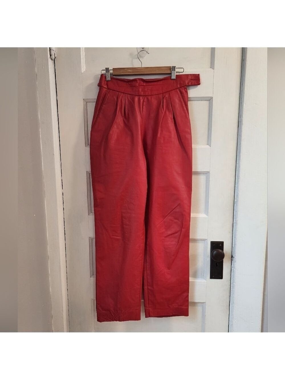 Vintage The Leather Ranch High Waisted Pants, Size S